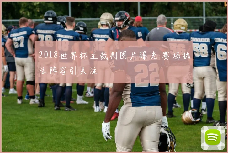 2018世界杯主裁判图片曝光 赛场执法阵容引关注